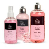 The Bath Store British Rose Body Wash - Refreshing Shower Experience